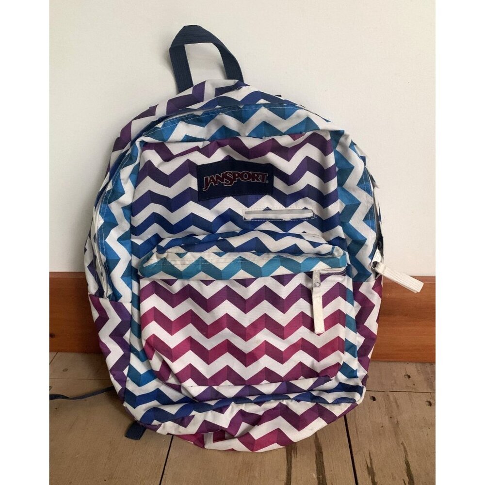 Jansport Shadow Chevron Backpack Adjustable